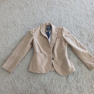 Boden Tan Tweed Blazer 4P EUC